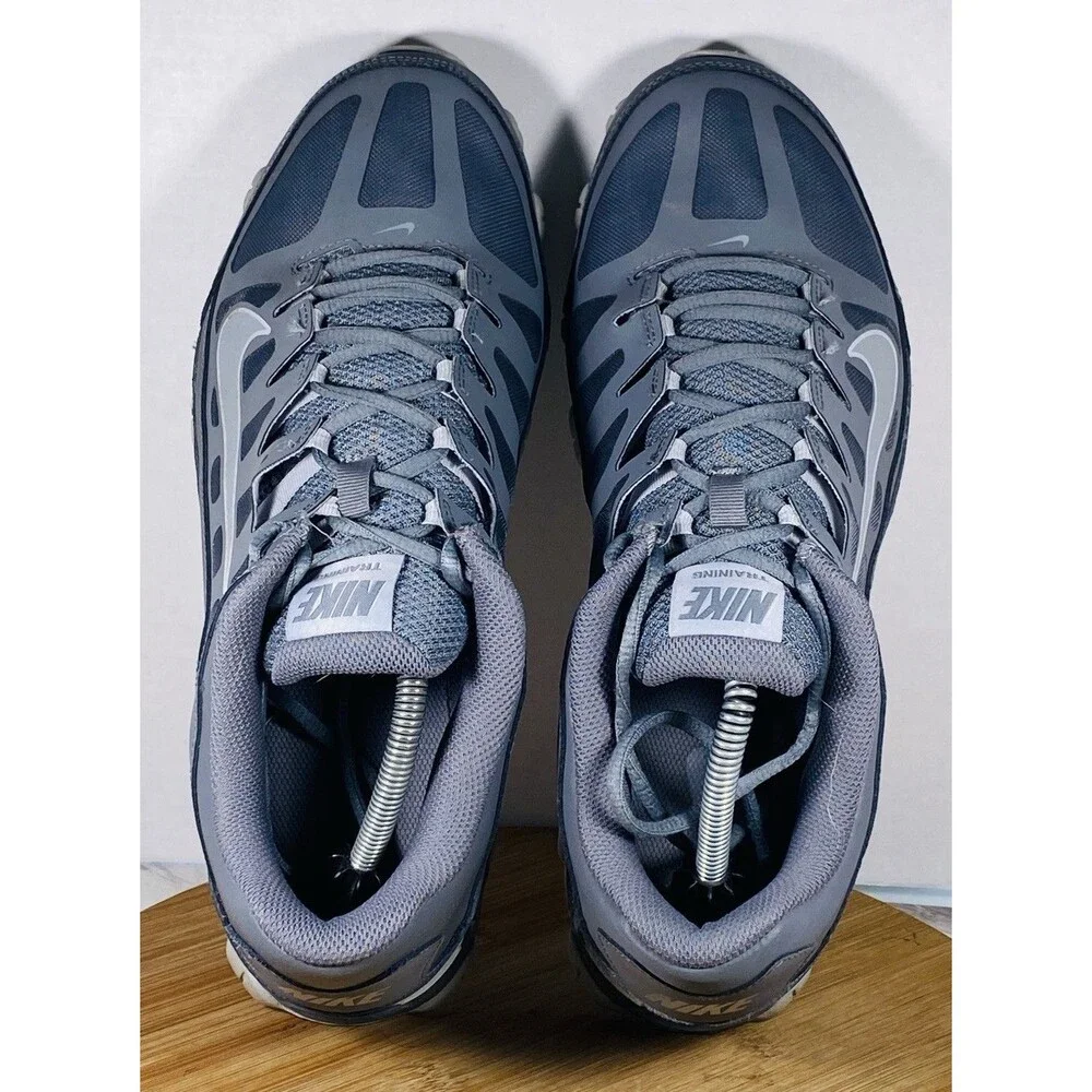 Nike Mens Reax 8 TR Mesh Training Shoes Cool Grey/Wolf Grey Size 11 CW2457-100